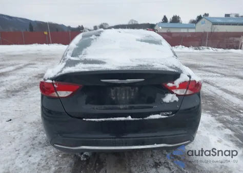 2015 Chrysler 200 Limited из США, поврежденный, VIN 1C3CCCAB9FN528996